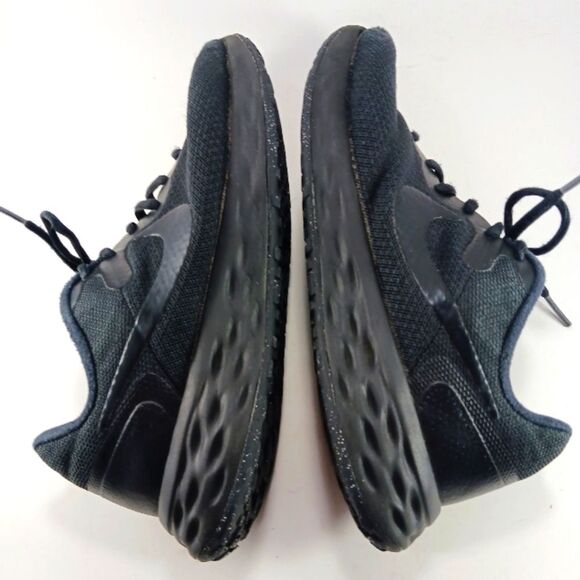 Nike Running Revolution Series Women's 8 Running Athletic Shoe Black with Swoosh - Picture 10 of 13